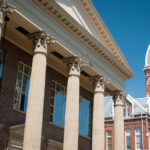 The tower of Barge Hall, the main architectural feature of the campus of Central Washington University , founded in the 1890s in Ellensburg Washington State (Photo by Nik Wheeler/Corbis via Getty Images)