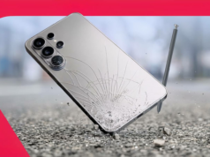 Eu apliquei ao Samsung Galaxy S26 Ultra o teste de queda definitivo ao qual ele não sobreviveu – mas um recurso exclusivo significou que eu ainda poderia resgatar meus dados O Samsung Galaxy S26 Ultra em uma mesa