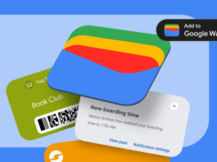 Eu não esperava que a Carteira virtual do Google se tornasse essencial diariamente até começar a usar esses recursos Ilustração de um telefone com a Google Wallet aberta, cercado por ingressos e documentos que podem ser adicionados à Google Wallet