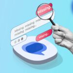 Smartphone estilizado com balões flutuantes de bate-papo do Mensagens do Google, um ícone de videochamada e uma onda de áudio, contra um fundo gradiente com o texto RCS
