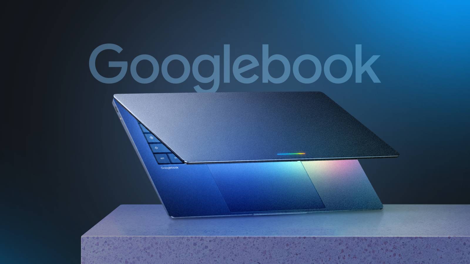 Uma imagem promocional do Googlebook