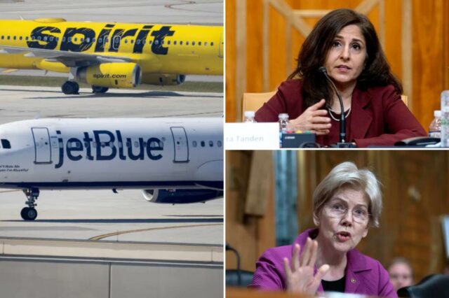 Ex-funcionário de Biden quase admite que o administrador matou as companhias aéreas Spirit ao rejeitar a fusão da JetBlue

