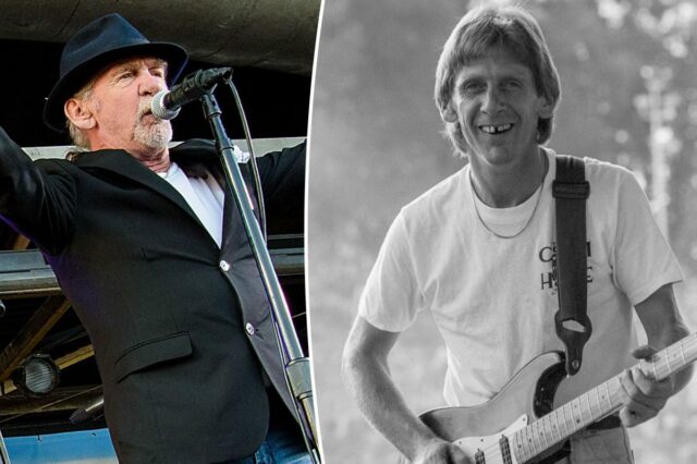 Alex Ligertwood se apresentando com Santana no Mountain Aire Festival.