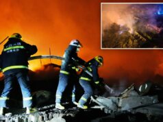 Explosão em fábrica de fogos de artifício na China mata 21: relatório Explosão em fábrica de fogos de artifício na China mata 21: relatório