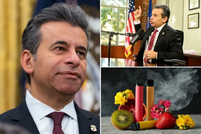 Facas para o chefe da FDA, Marty Makary, depois que ele bloqueia e depois aprova sabores de vapor
