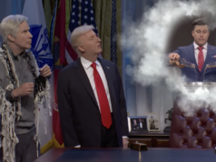 Fantasma de Jeffrey Epstein visita Trump na abertura fria do final da temporada do SNL Fantasma de Jeffrey Epstein visita Trump na abertura fria do final da temporada do SNL