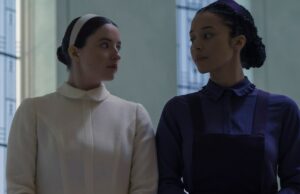Figurinista de ‘Os Testamentos’ fala sobre o uso de lã militar para tia Lydia e como encontrar o tom certo de roxo para as ameixas Figurinista de 'Os Testamentos' fala sobre o uso de lã militar para tia Lydia e como encontrar o tom certo de roxo para as ameixas