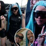 Filha de Kim Kardashian, North West, 12, faz estreia em festival de música na Rolling Loud