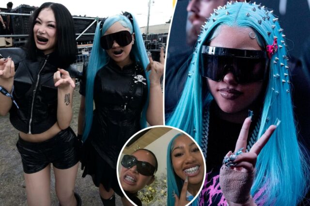 Filha de Kim Kardashian, North West, 12, faz estreia em festival de música na Rolling Loud
