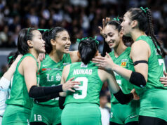 Finais UAAP: La Salle destrona NU para completar a disputa pelo título perfeita La Salle Lady Spikers comemora um ponto contra NU Lady Bulldogs no jogo 2 das finais do vôlei feminino da temporada 88 da UAAP.