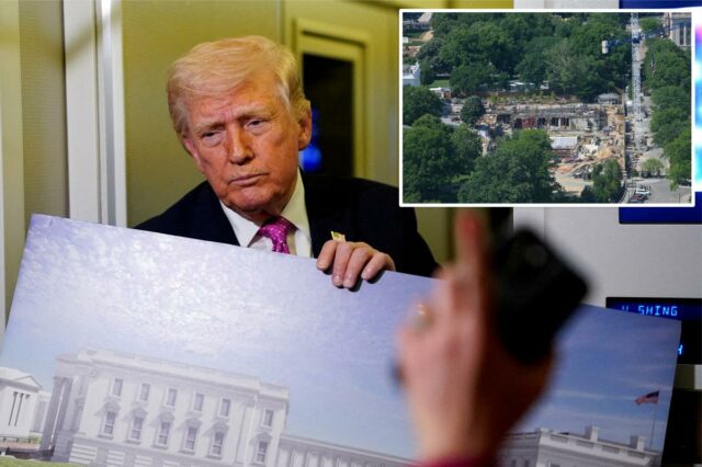 Financiamento de salão de baile de Trump na Casa Branca está em perigo após decisão do Senado, dizem democratas
