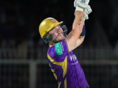 Finn Allen completa meio século; KKR alcança 116 corridas em 10 saldos contra GT Finn Allen completa meio século; KKR alcança 116 corridas em 10 saldos contra GT