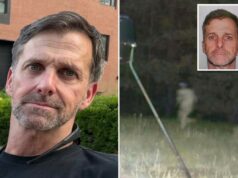Forças especiais de veteranos ‘armadas e perigosas’ escondidas na floresta do Tennessee após atirar na esposa Craig Berry, um homem branco com cabelos e barba grisalhos, vestindo uma camisa preta e óculos escuros apoiados no pescoço.