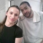 James Broadnax (foto, à direita) foi declarado morto na noite de quinta-feira após receber uma injeção letal na frente de sua esposa britânica Tiana Krasniqi (foto, à esquerda)