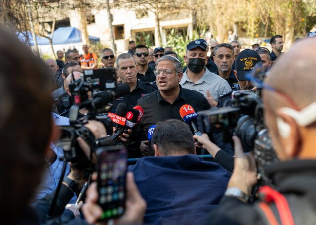 França proíbe ministro israelense de extrema direita, Ben-Gvir, por abuso França proíbe ministro israelense de extrema direita, Ben-Gvir, por abuso de ativistas