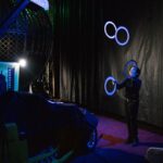 Francesco Caballero está determinado a manter o legado do circo familiar à tona