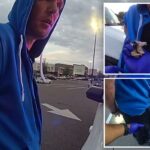Fugitivo enlouquecido sopra fentanil no rosto de um policial da Flórida e afirma que 'é açúcar', mostram imagens de câmeras corporais selvagens