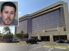 Funcionário do Serviço Secreto dos EUA supostamente se expôs e se masturbou na frente de hóspedes em hotel em Miami Foto da cabeça do funcionário do Serviço Secreto dos EUA, John Spillman.
