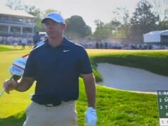 Furioso Rory McIlroy diz ao fã de golfe para ‘calar a boca’ poucos meses depois de enfrentar multidões hostis na Ryder Cup Rory McIlroy disse a um fã de golfe para ‘calar a boca’ depois que ele gritou no PGA Championship