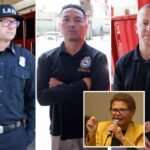 Furiosos bombeiros de Los Angeles dão um passo raramente visto na luta contra Karen Bass: 'efeito dominó'