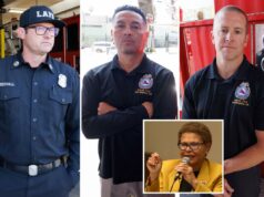 Furiosos bombeiros de Los Angeles dão um passo raramente visto na luta contra Karen Bass: ‘efeito dominó’ Furiosos bombeiros de Los Angeles dão um passo raramente visto na luta contra Karen Bass: 'efeito dominó'