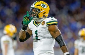 GM do Packers revela cronogramas de lesões para Micah Parsons e Tucker Kraft Green Bay Packers DE Micah Parsons