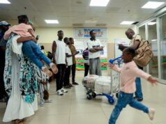 Gana acolhe cidadãos evacuados da África do Sul Gana acolhe cidadãos evacuados da África do Sul