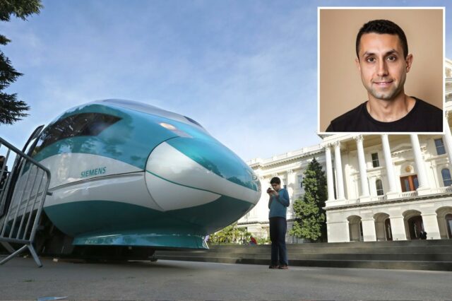 Gavin Newsom, assessor por trás do esforço para os sem-teto, agora liderando um projeto ferroviário de alta velocidade fracassado
