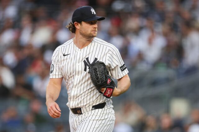 New York Yankees pitcher Gerrit Cole