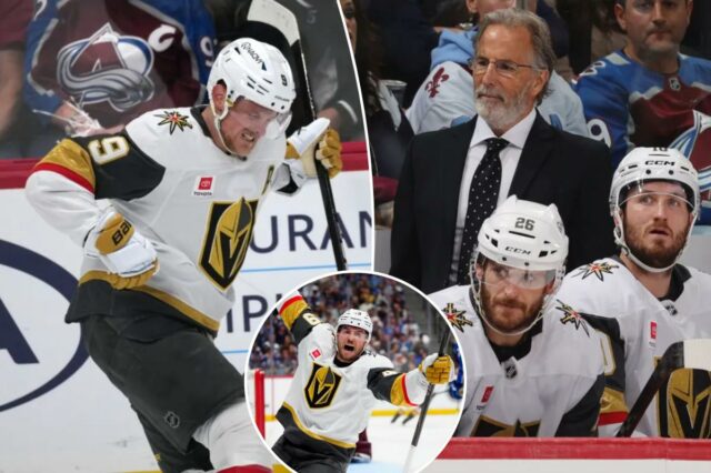 Golden Knights surpreendeu o Avalanche novamente para conquistar a liderança da série por 2 a 0 na final da Conferência Oeste
