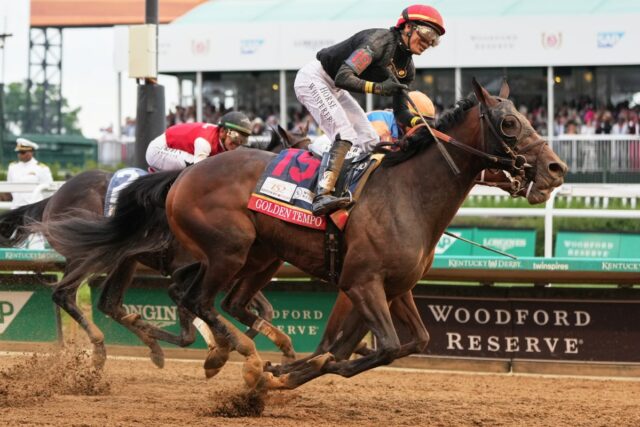 Golden Tempo obtém uma impressionante reviravolta por 23-1 no Kentucky Derby de 2026
