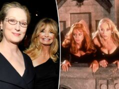 Goldie Hawn fala sobre ‘carne’ com Meryl Streep no set de ‘Death Becomes Her’ Goldie Hawn fala sobre 'carne' com Meryl Streep no set de 'Death Becomes Her'