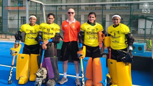 Goleiras indianas de hóquei feminino elogiam campo de treinamento especial antes dos torneios internacionais
