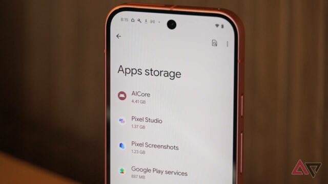 Google AICore usando mais armazenamento? Isso é intencional
