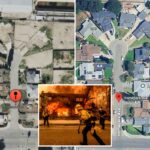 Google Maps criticado por esconder a realidade brutal dos incêndios em Los Angeles antes das eleições