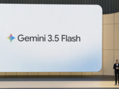 Google lança modelo Gemini 3.5 Flash. Como experimentar gratuitamente agora. tabela de desempenho de benchmark de flash gemini 3.5