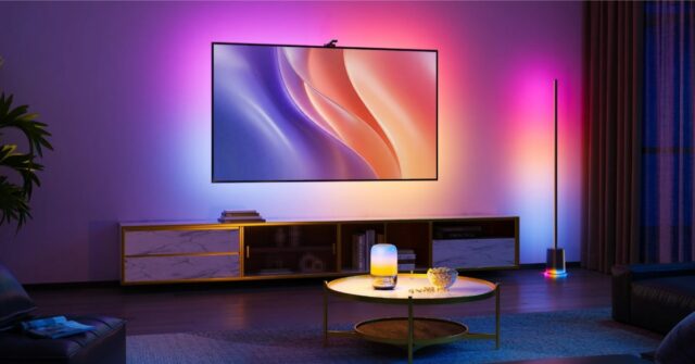Govee TV Backlight 3 traz iluminação reativa de nível cinematográfico com suporte Matter
