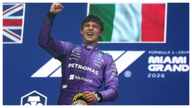 Grande Prêmio de Miami: Kimi Antonelli vence em Miami e soma três vitórias consecutivas na F1
