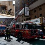 Grande incêndio com três alarmes ocorre no Eugene O'Neill Theatre de Nova York