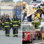 Grande incêndio e explosão na doca seca de Nova York ferem 16 – incluindo 13 bombeiros