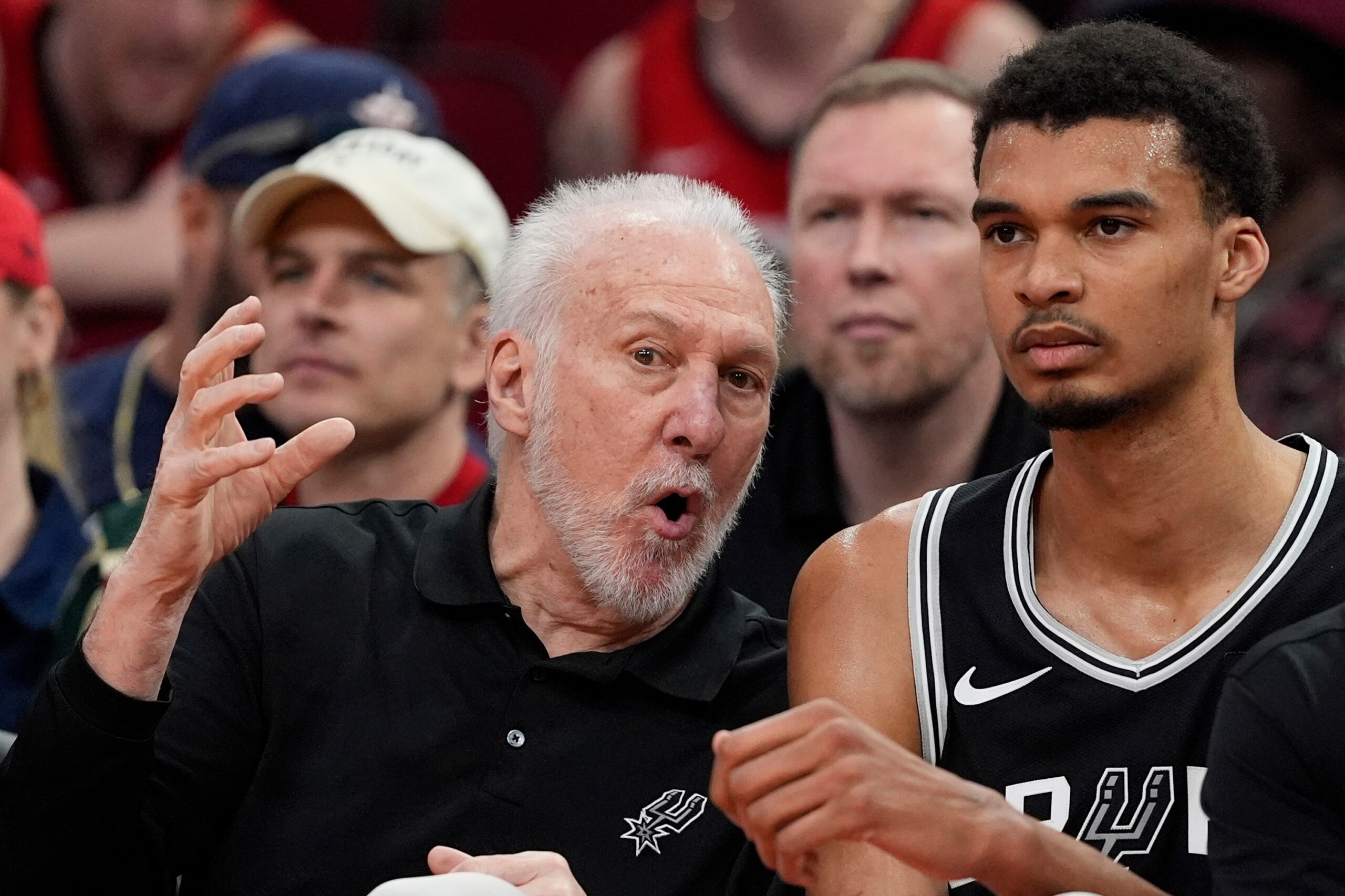 Gregg Popovich Victor Wembanyama San Antonio Spurs finais da NBA