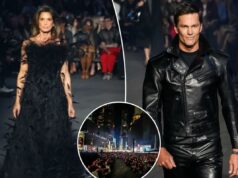 Gucci transforma Times Square em passarela enquanto marca lança nova coleção com Cindy Crawford e Tom Brady Gucci transforma Times Square em passarela enquanto marca lança nova coleção com Cindy Crawford e Tom Brady