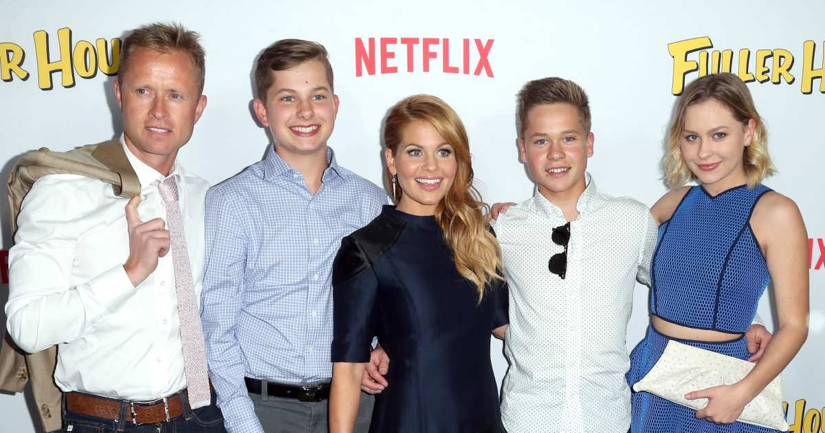 Candace Cameron Bures momentos mais fofos com criança