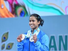 Gyaneshwari conquista duas medalhas no Campeonato Asiático de Halterofilismo Sênior de 2026 Gyaneshwari conquista duas medalhas no Campeonato Asiático de Halterofilismo Sênior de 2026