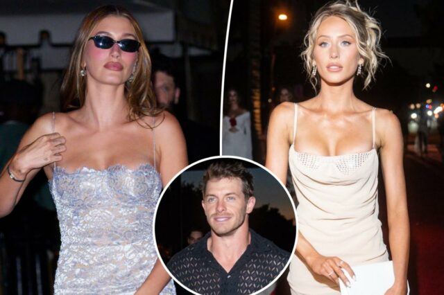 Hailey Bieber, Alix Earle e mais estrelas festejam na noite de elite 1 da praia de Carbone em Miami
