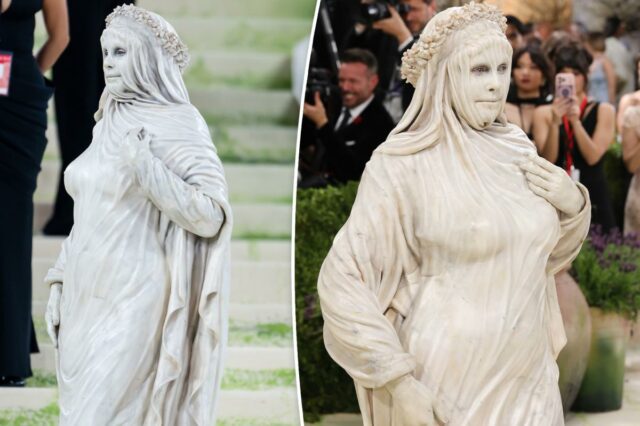 Heidi Klum detalha como surgiu a 'ilusão' da estátua do Met Gala 2026: materiais, inspiração e muito mais
