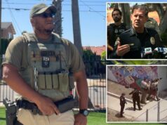 Heróico segurança é nomeado ‘protetor’ após morrer no tiroteio no Centro Islâmico de San Diego Heróico segurança é nomeado 'protetor' após morrer no tiroteio no Centro Islâmico de San Diego