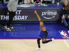 Heróis, zeros da vitória do Knicks no jogo 3 sobre o 76ers: Jalen Brunson entregou O guarda do New York Knicks, Jalen Brunson (11), reagindo após marcar contra o Philadelphia 76ers.