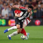 Houve um vencedor claro quando o Man Utd alvejou Elliot Anderson e Sandro Tonali se enfrentaram