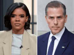 Hunter Biden diz a Candace Owens que ela está certa em entrevista de podcast Candace Owens is seen on the set of